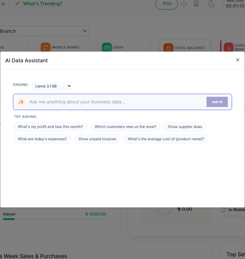 MyInventra AI insights